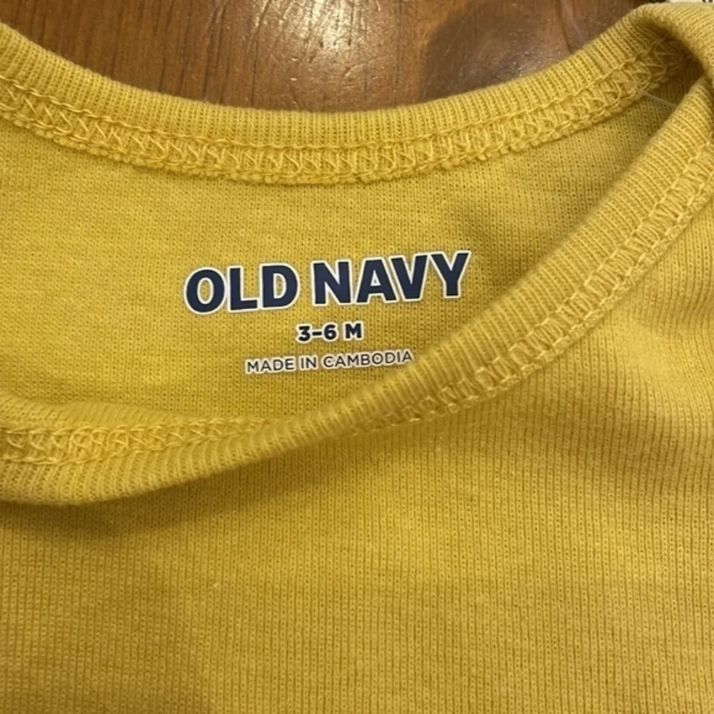 Yellow rainbow cotton bodysuit- 058